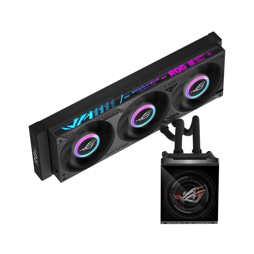 大型5.08インチLCD搭載・センターチューブレイアウト採用「ROG STRIX